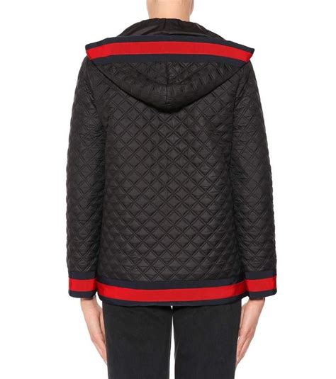 cheap gucci coats|gucci black diamond quilted coat.